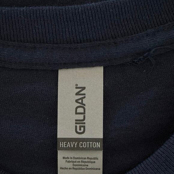 Patriotic Whiskey, Steak, Freedom Navy Blue Mens X-Large T-Shirt Short Sleeve - Picture 4 of 6